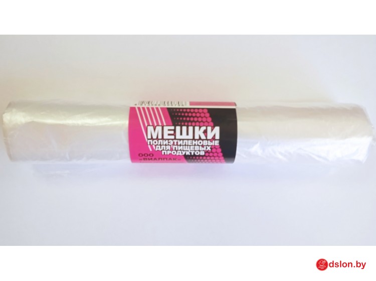 Мешки пэ ПНД 210*300 (8мкр), в рулоне 100 шт.; в упаковке 20 рулонов(2000 шт)